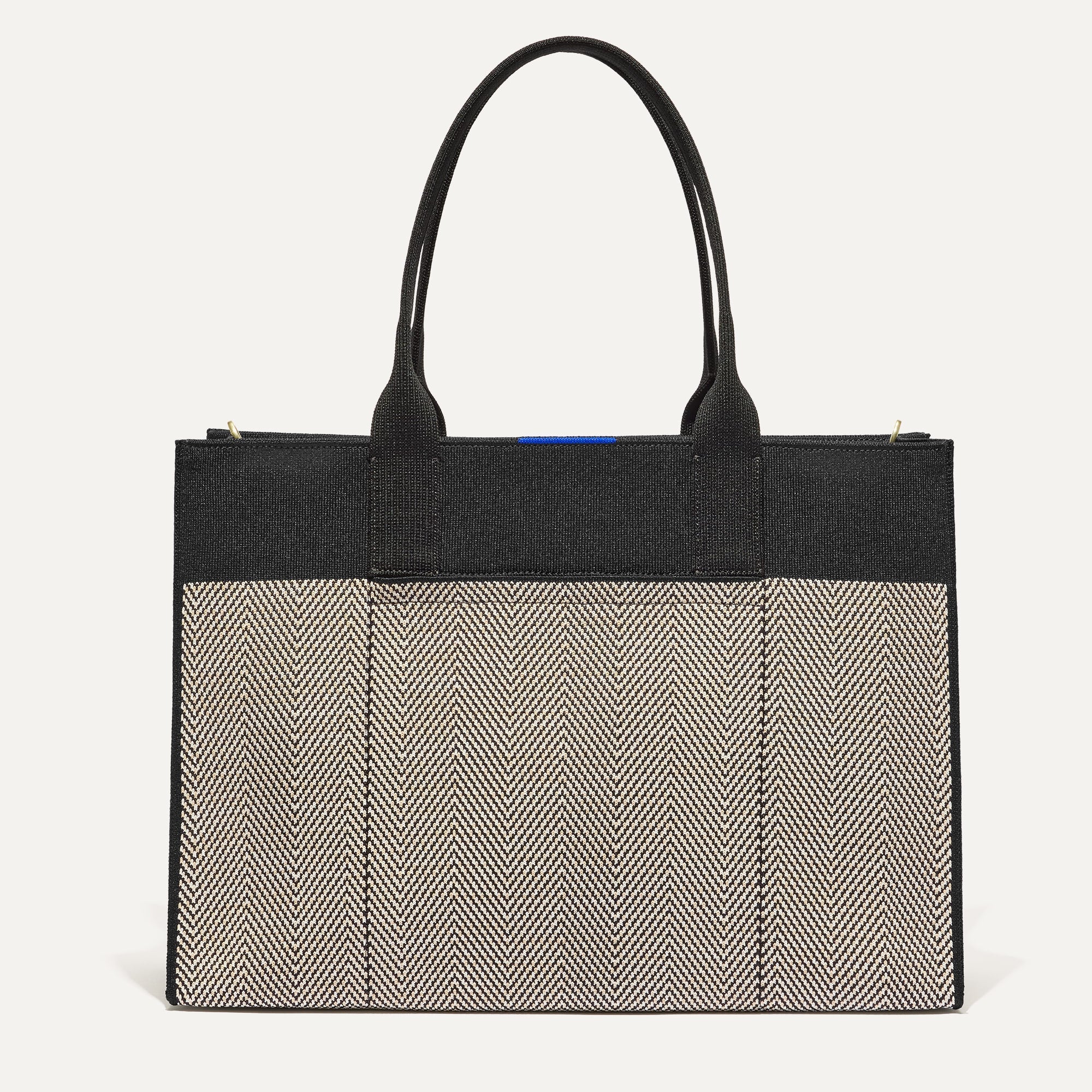 162_ClassicTote_BlackHerringbone_Front_4556_shop_05548282-e295-4462-aa43-5c4af0c2523d.jpg
