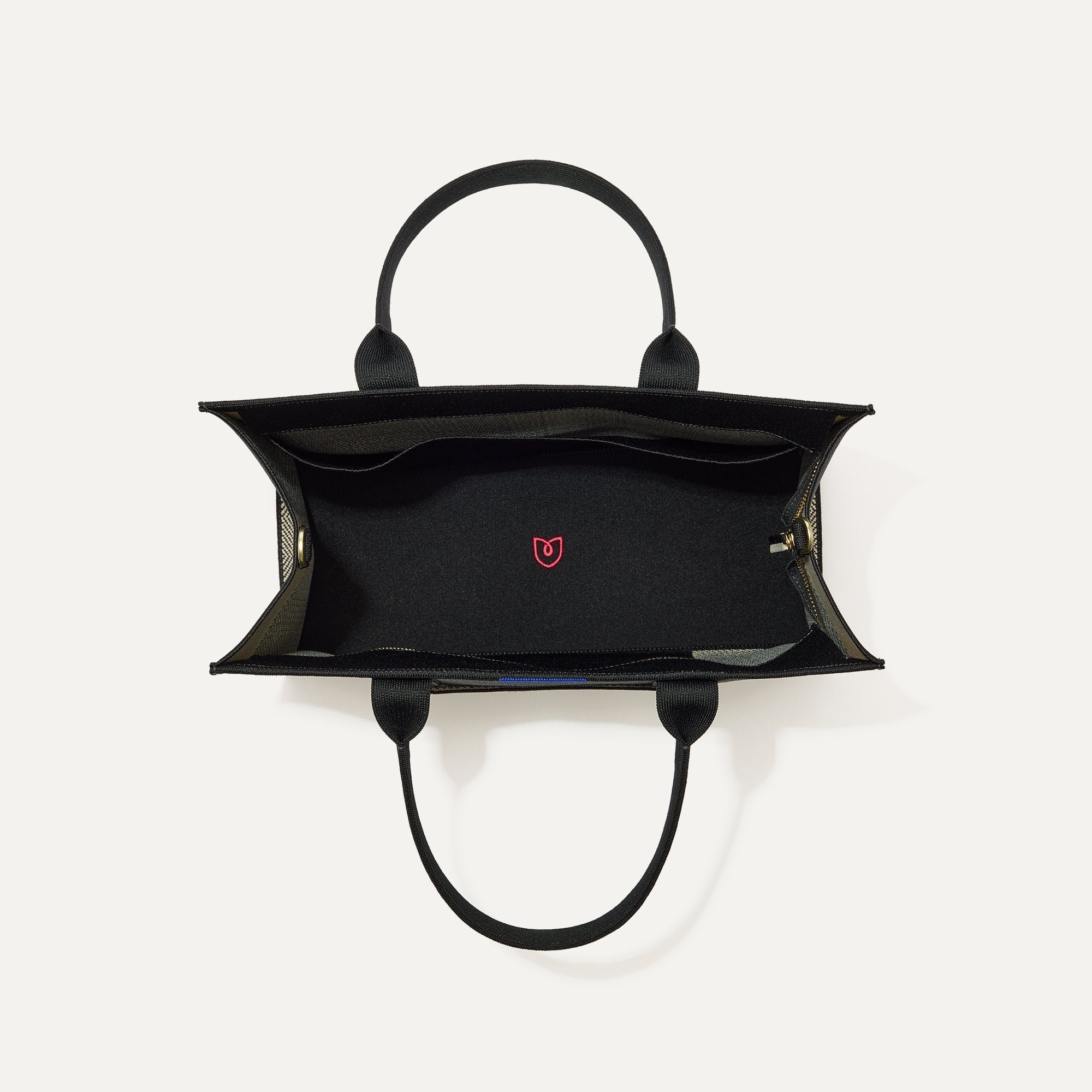 162_ClassicTote_BlackHerringbone_Overhead_3677.jpg