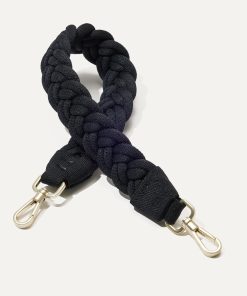 The Shoulder Strap - Black Braid