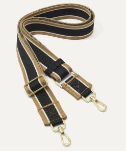 The Crossbody Strap - Khaki Stripe