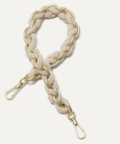 The Shoulder Strap - White Chain