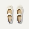 The Kids Mary Jane - White Open-Knit