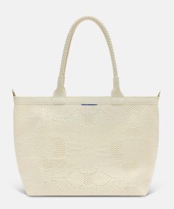 The Lightweight Zip Tote - Moonflower