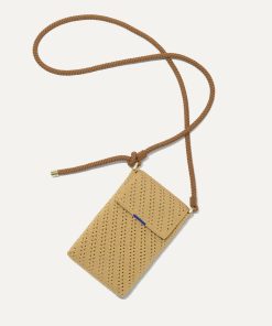 The Phone Crossbody - Brown Butter Crochet