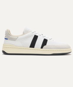 The Men's Court Sneaker - Black Drift