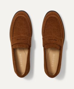 The Penny Loafer - ReVelvet™ Russet