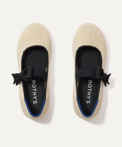 The Kids Tux Bow Mary Jane - Ivory