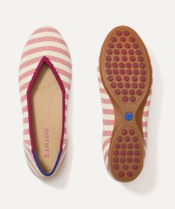 The Daily Flat - Coral Cabana Stripe