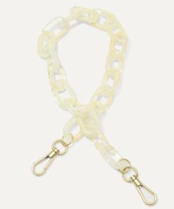 The Shoulder Strap - Opal White Chain