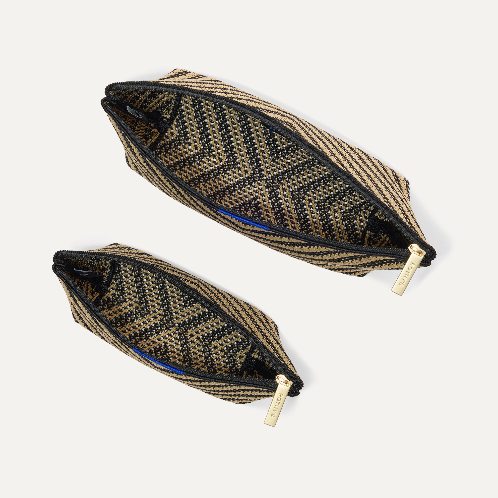 471_TravelPouchSet_ToffeeChevron_OverheadOpen_5665.jpg
