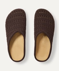 The Casual Clog - Chocolate Crochet