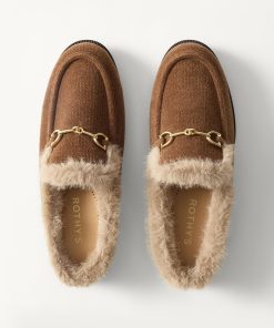 The Après Loafer Mule - ReVelvet™ Cinnamon