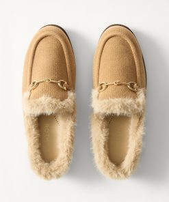 The Après Loafer Mule - ReVelvet™ Pecan